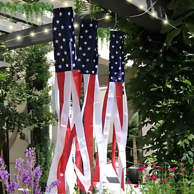 American Flag Windsock