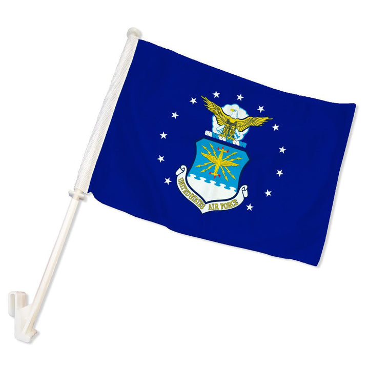 Dura-Star™ Air Force Double-Sided Car Flag