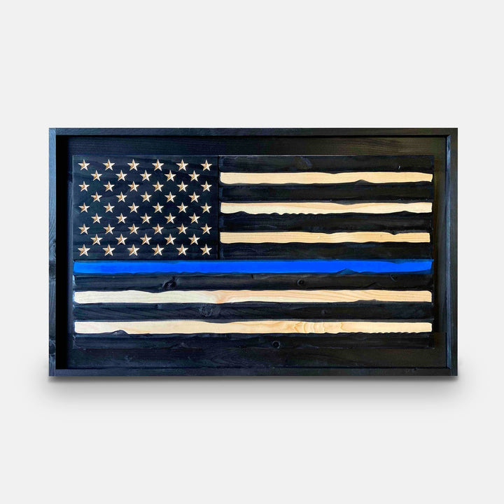 Flags of Valor - Homefront Thin Blue Line