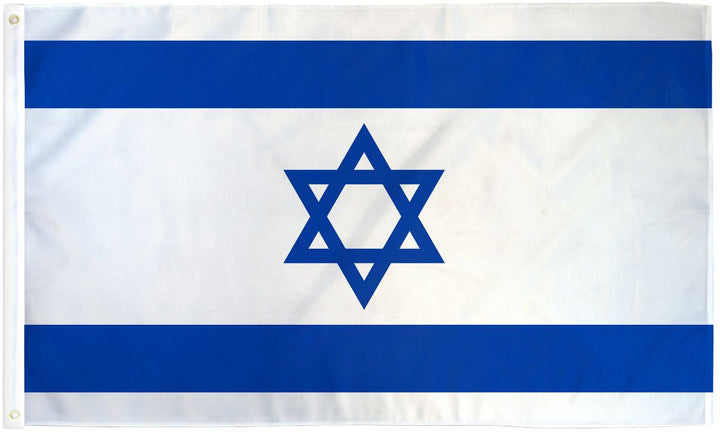 Poly-Star 3x5  Israel Star of David Flag