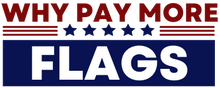 Why Pay More Flags Logo