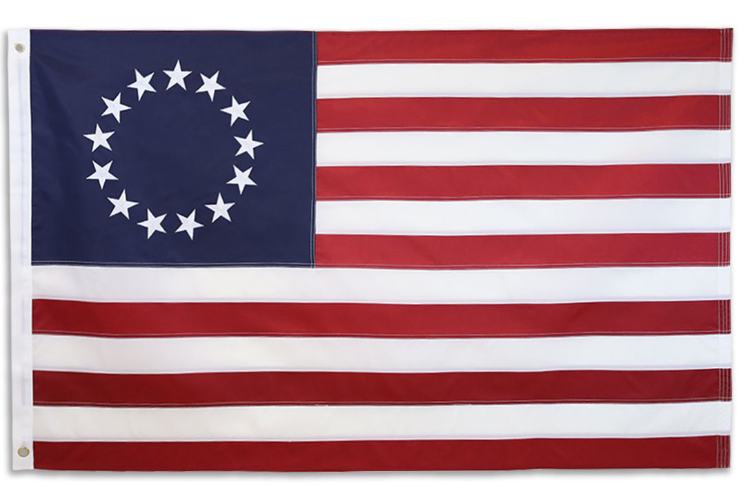 Dura-Star Betsy Ross Embroidered American Flag