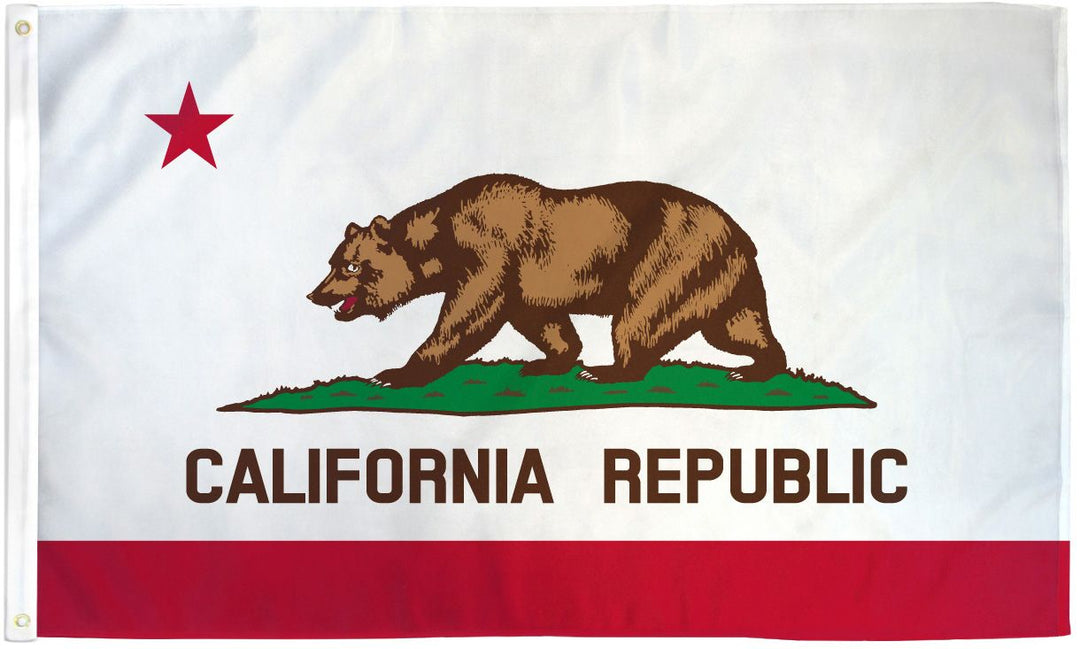 Poly-Star 3x5 California State Flag