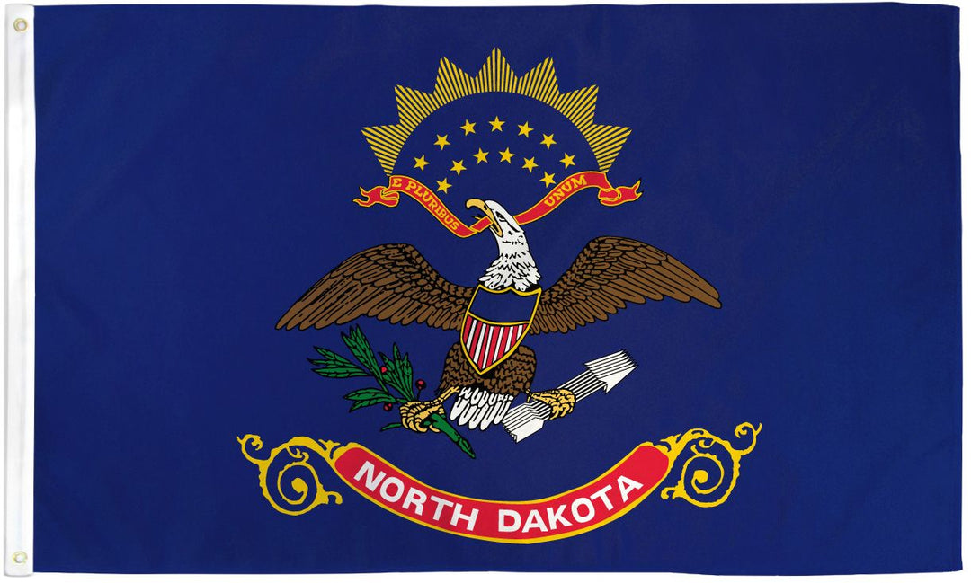 Poly-Star 3x5 North Dakota State Flag