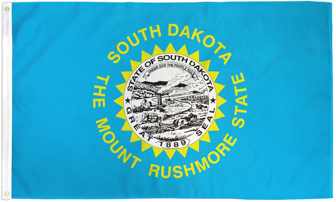 Poly-Star 3x5 South Dakota State Flag