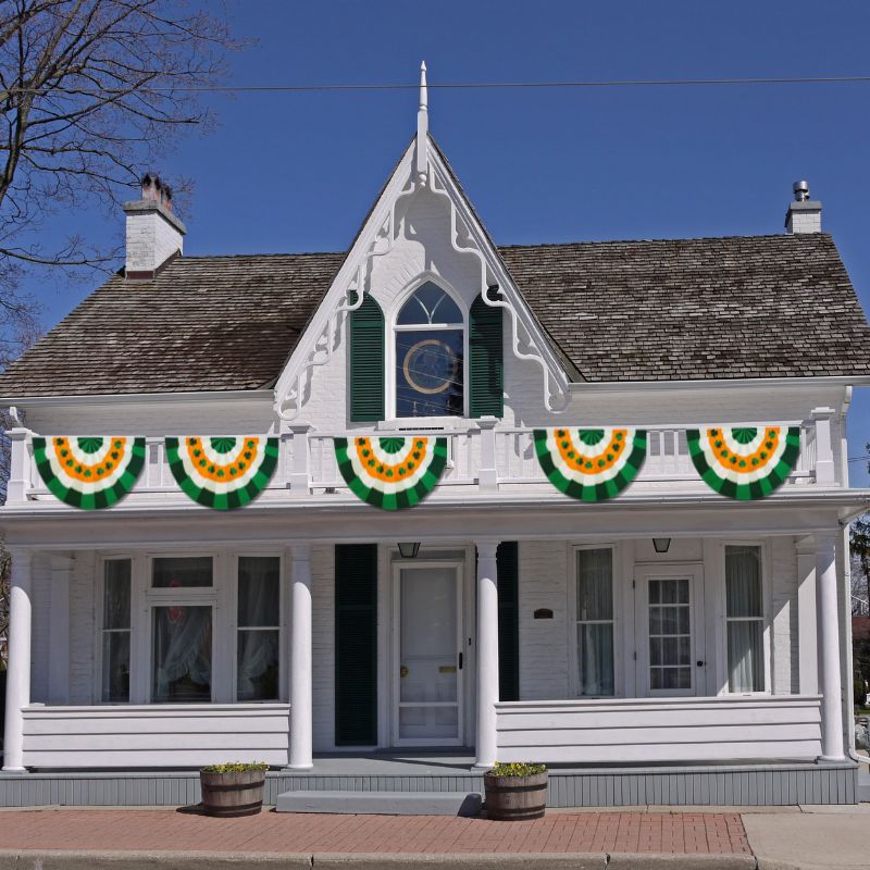 St Patrick's Day Half Circle Bunting